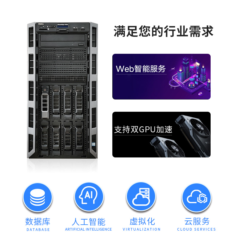 戴爾T系列服務(wù)器 高性能數(shù)據(jù)處理與存儲(chǔ)解決方案